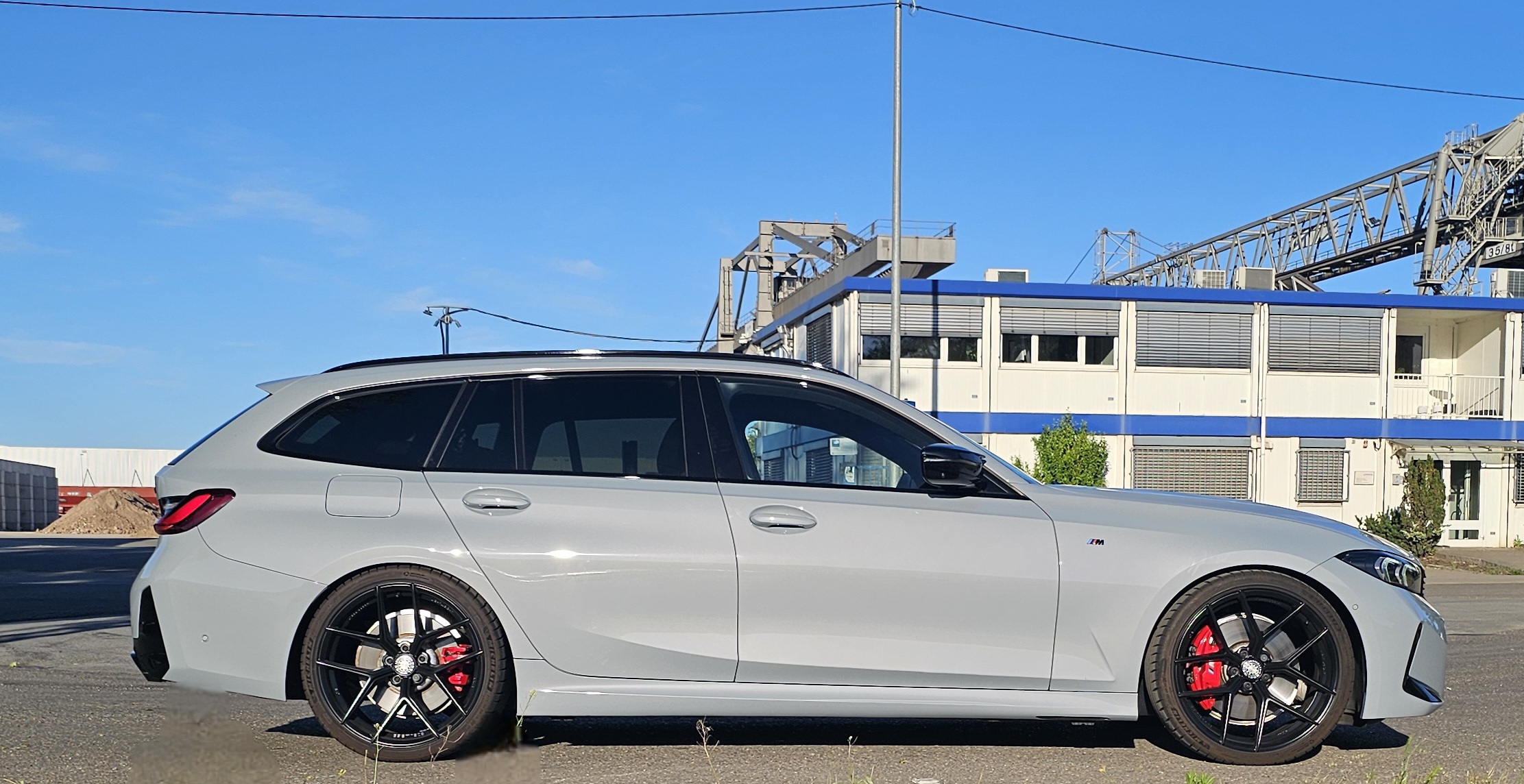 M340i mit eibach pro kit und edelweiss LT3