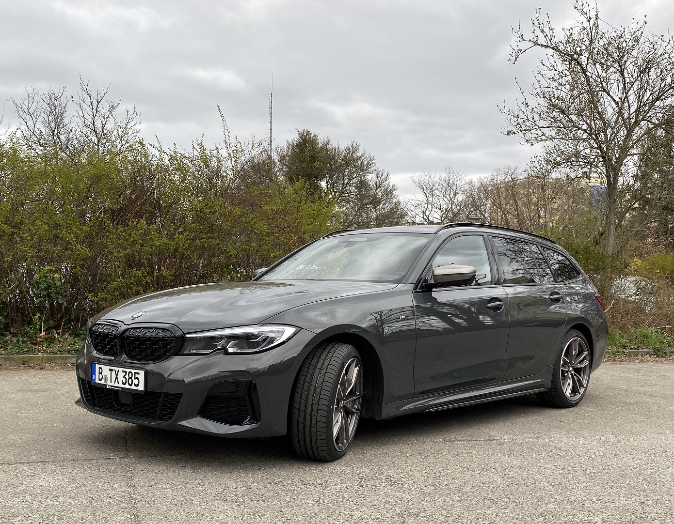 M340i, Dravitgrau, M-Performance Seitenschweller