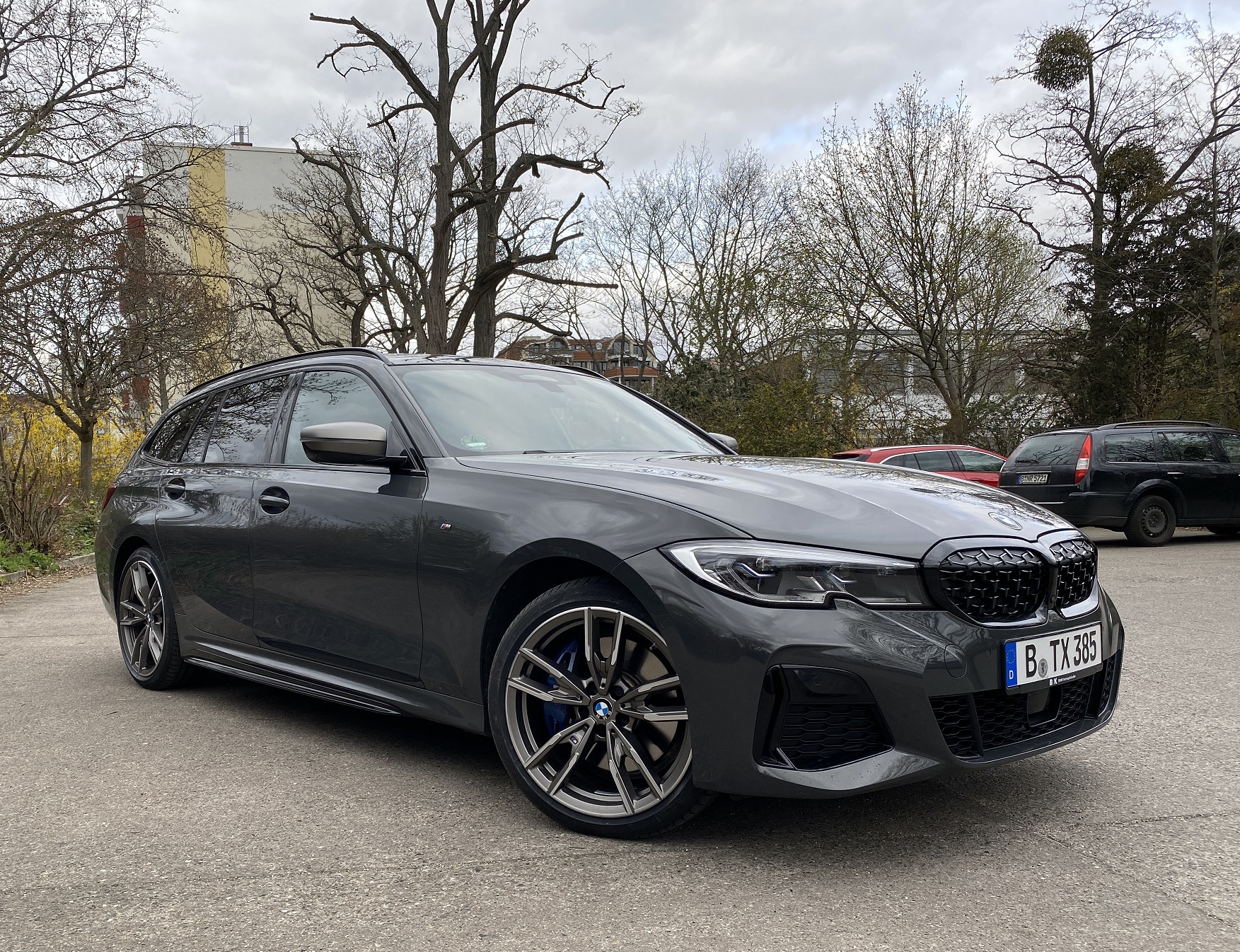 M340i, Davitgrau, M-Performance Seitenschweller