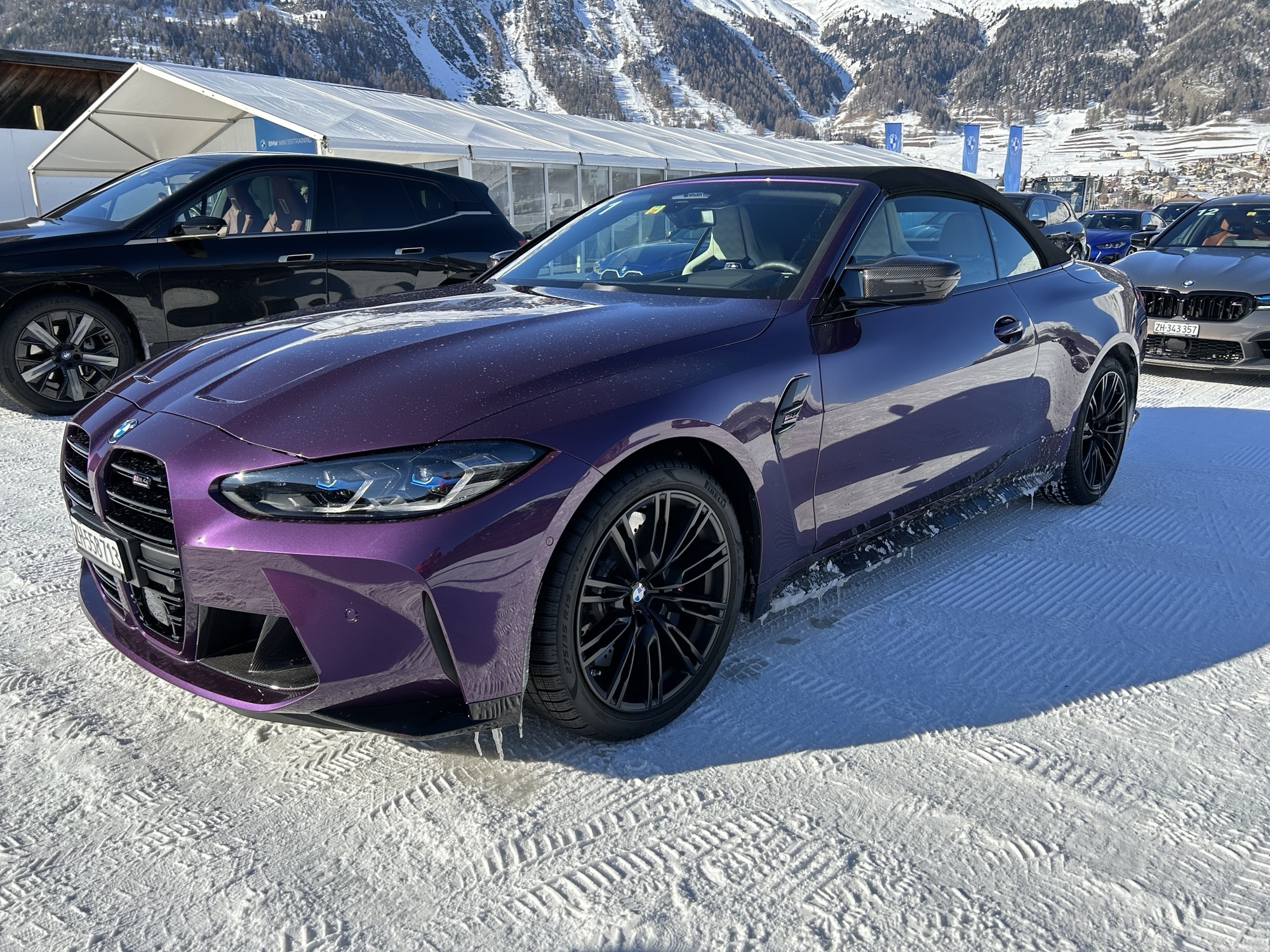 Wintertraining BMW in St.Moritz