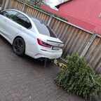 Weihnachtsbaum wegbringen in Style :D