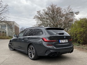 M340i, Dravitgrau, M-Performance Seitenschweller + Heckdiffusor